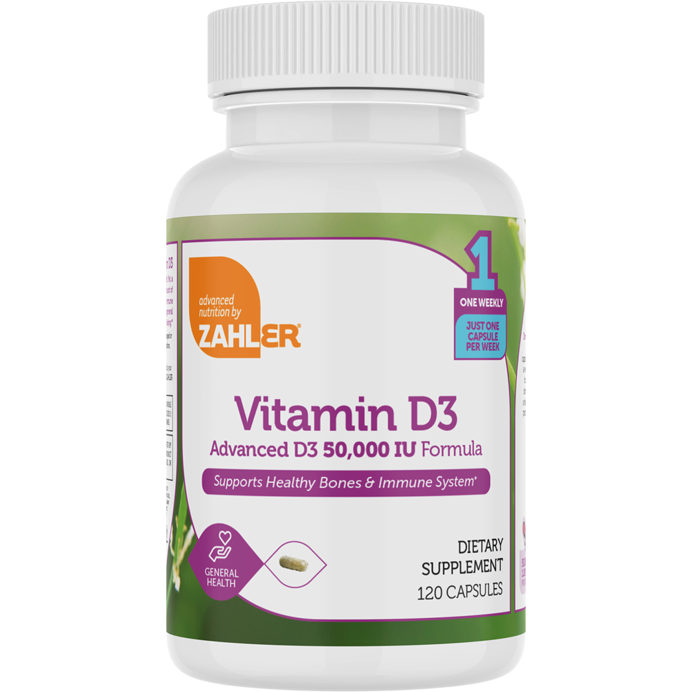 Vitamin D3 Capsules 50,000 IU