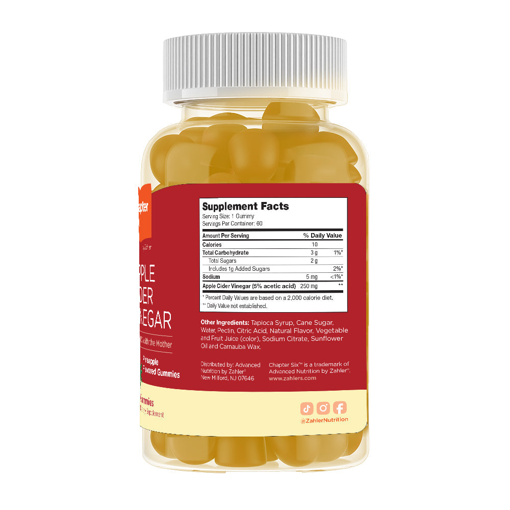 Apple Cider Vinegar Gummies Pineapple