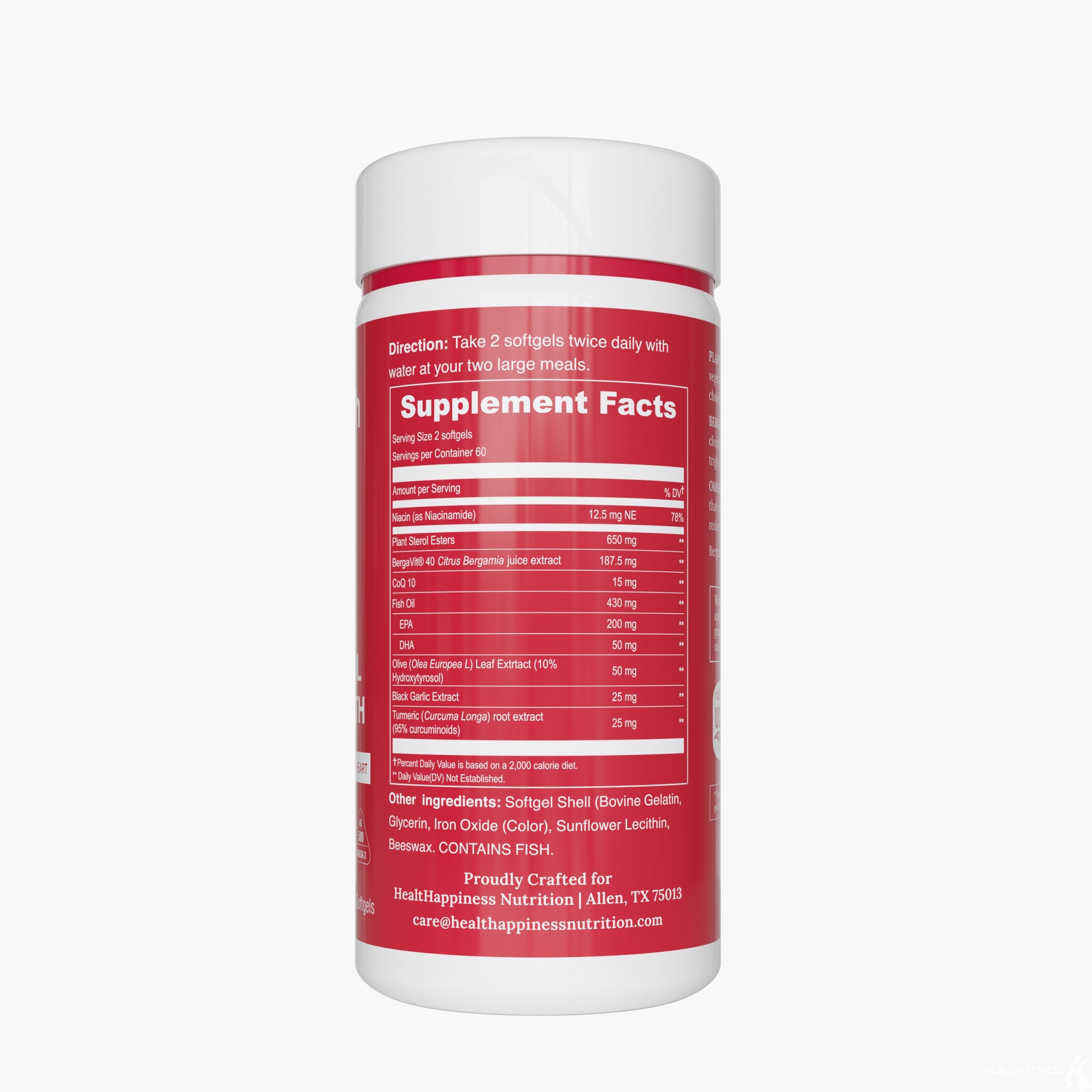 Plant Sterols Citrus Bergamot