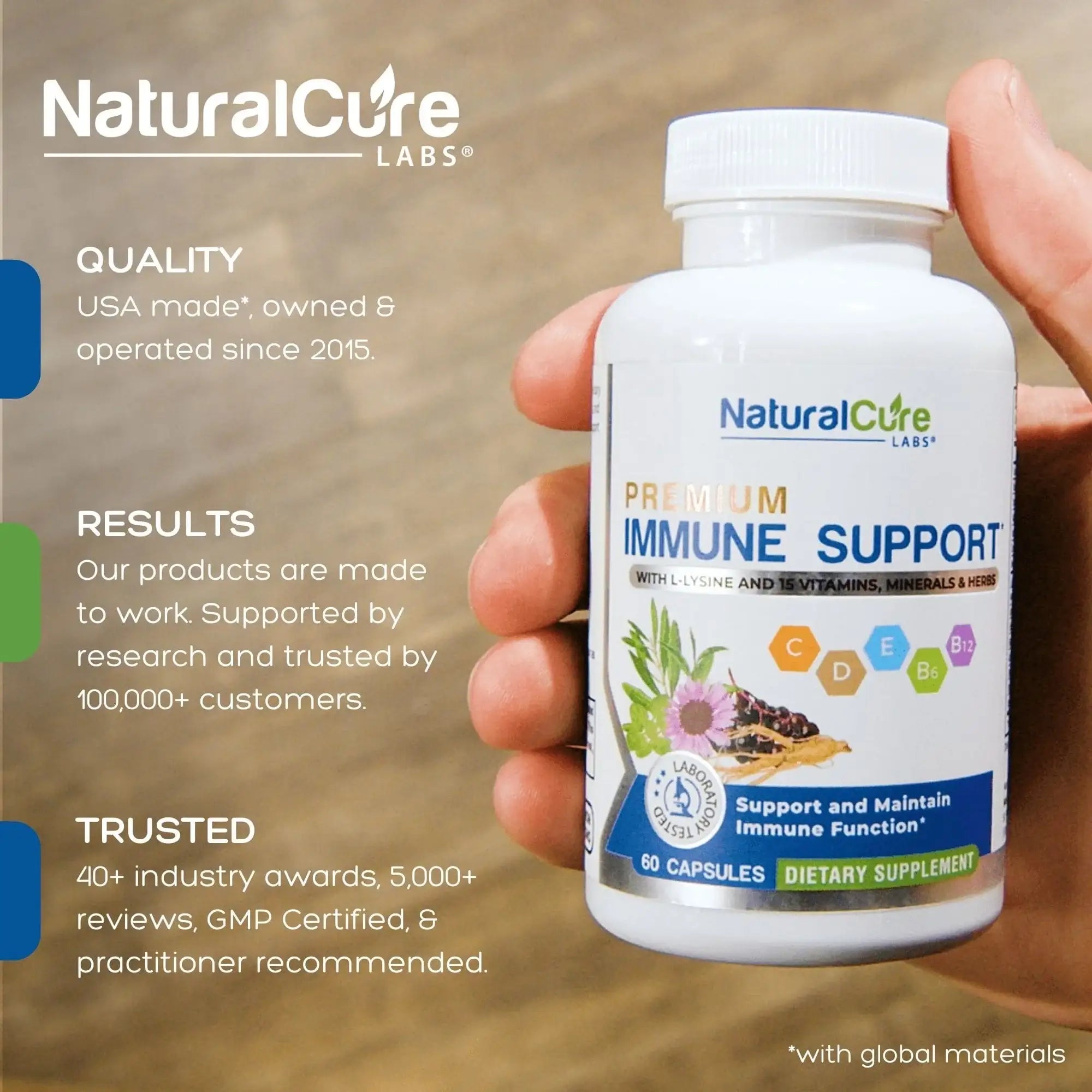 Clean L-Lysine & Premium Immune Support