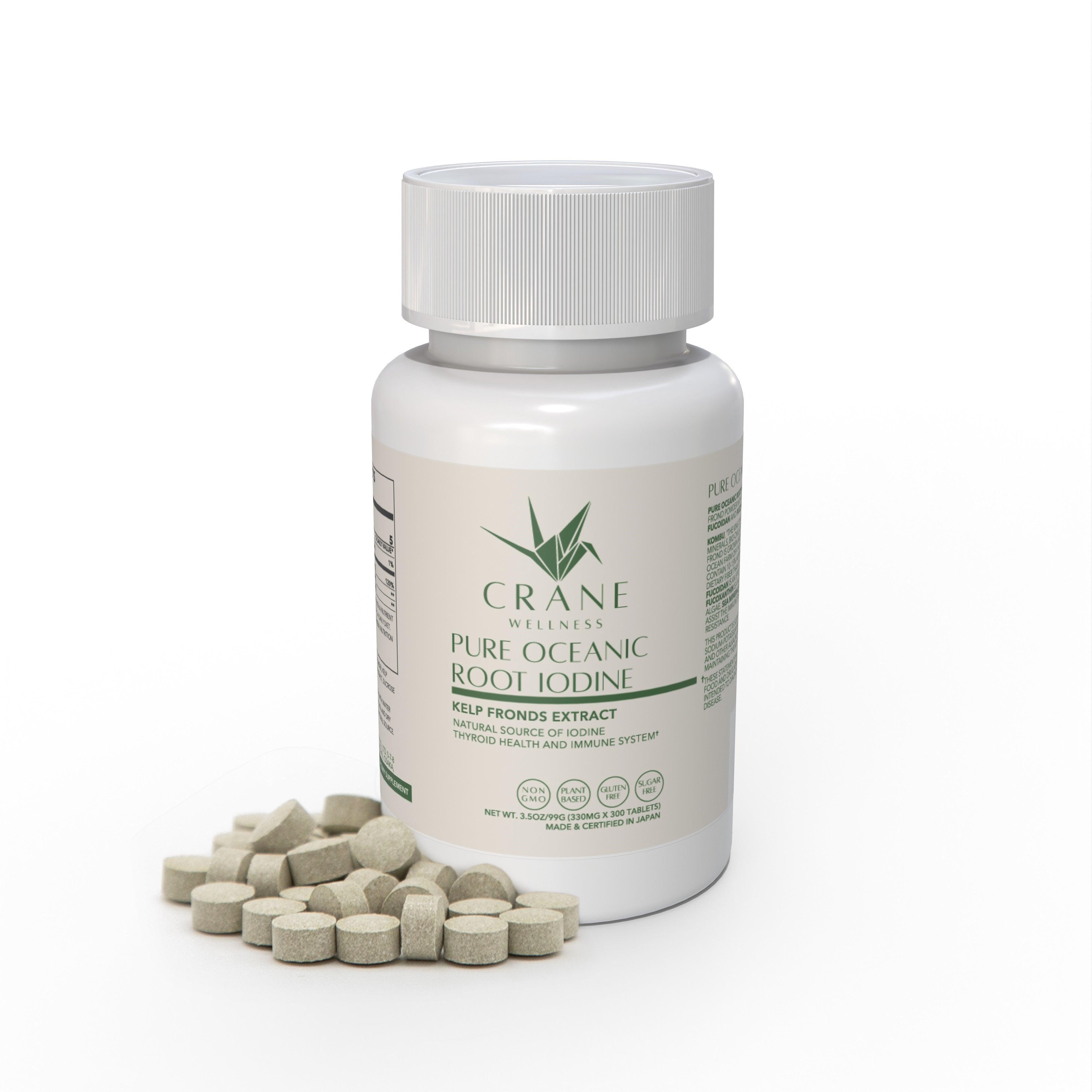 Pure Oceanic Root Iodine Kelp Root Tablets