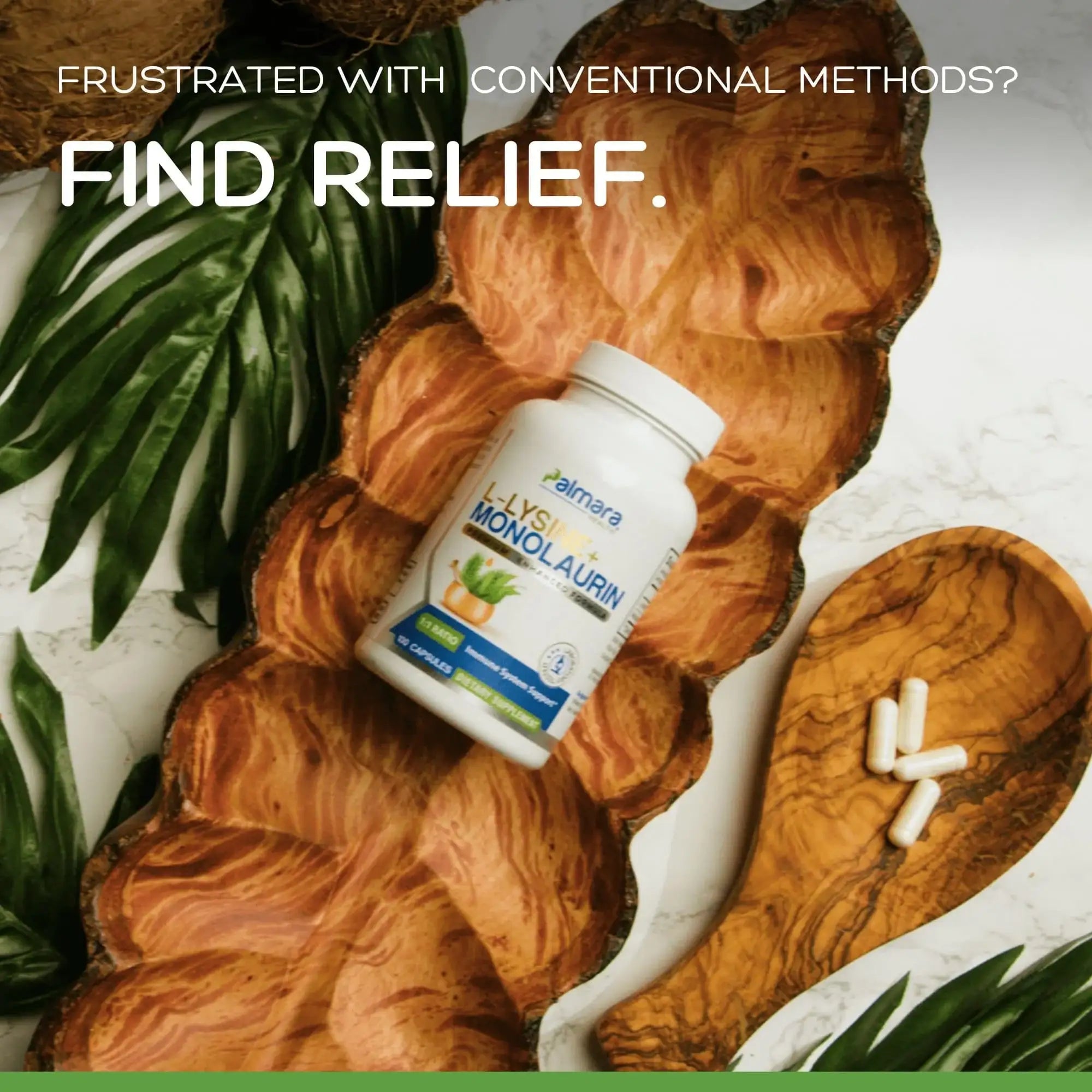L-Lysine + Monolaurin 1:1 Ratio | Palmara Health
