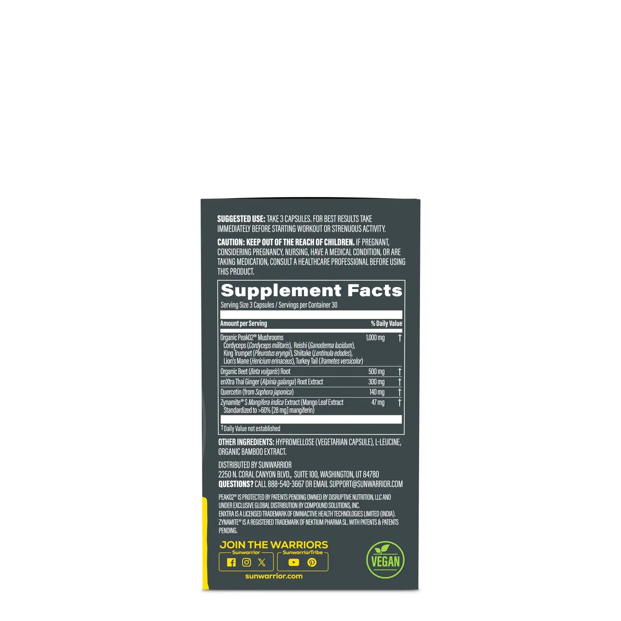 Active Energy and Stamina Capsules