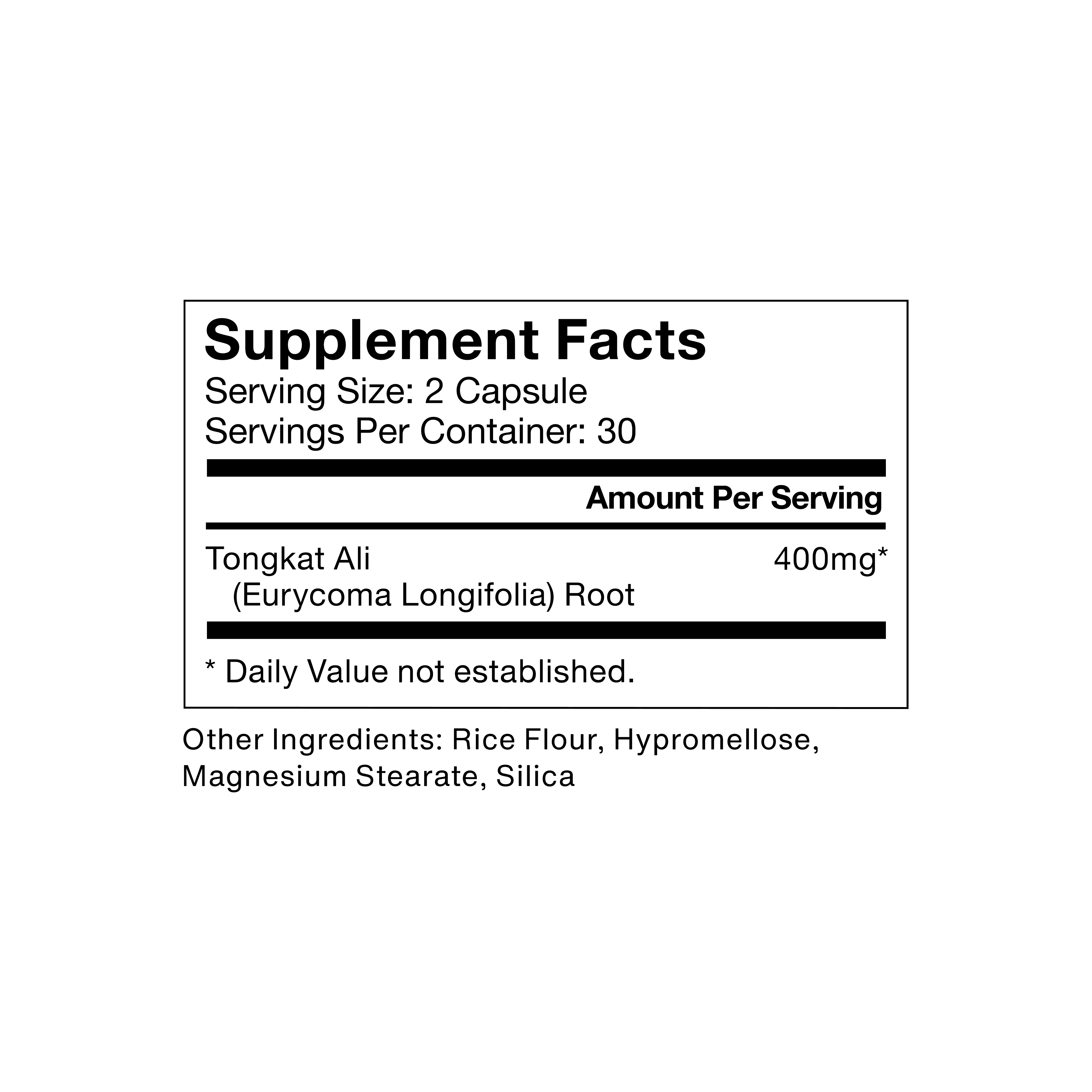 Tongkat 60 Day Supply