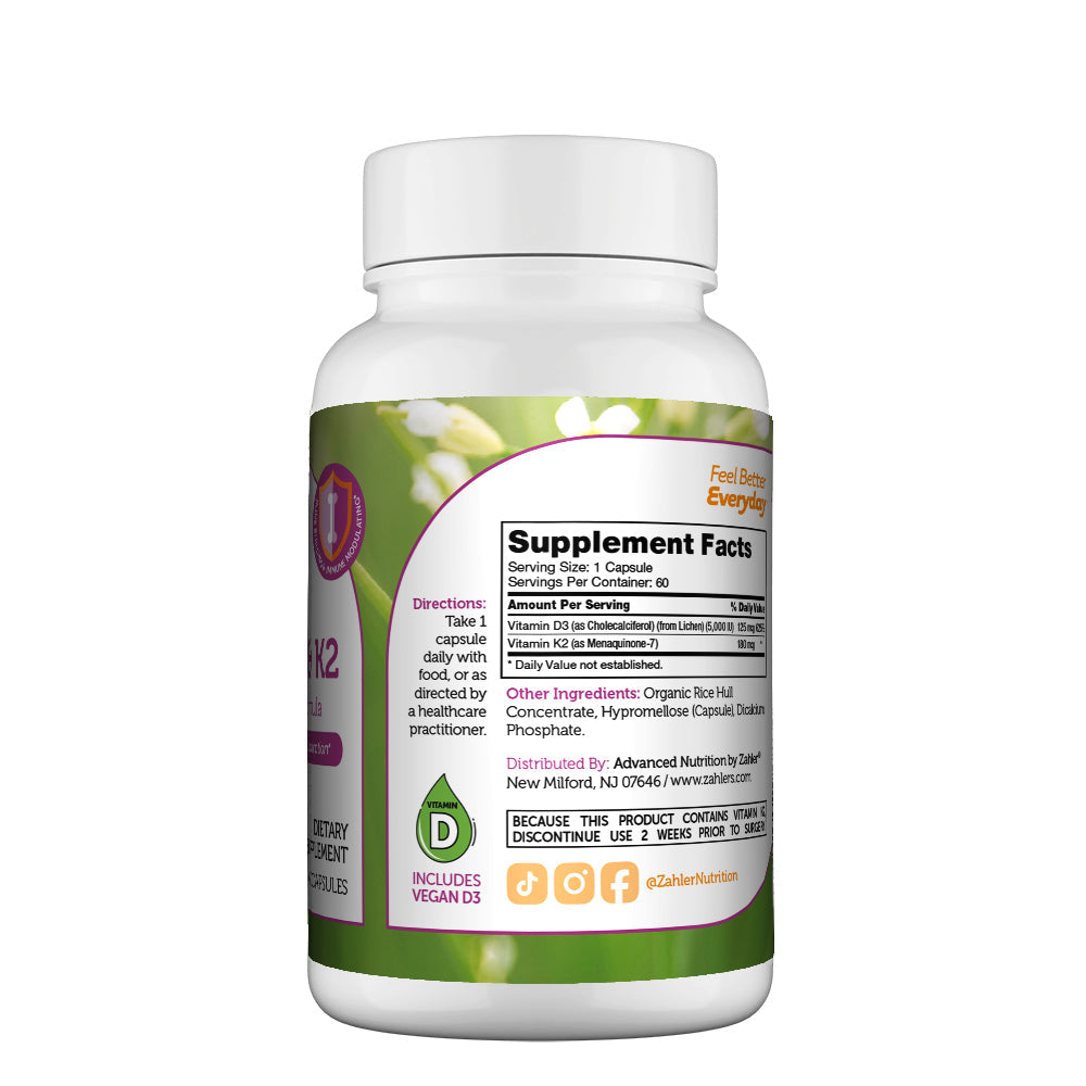 Vitamin D3 & K2 Capsules