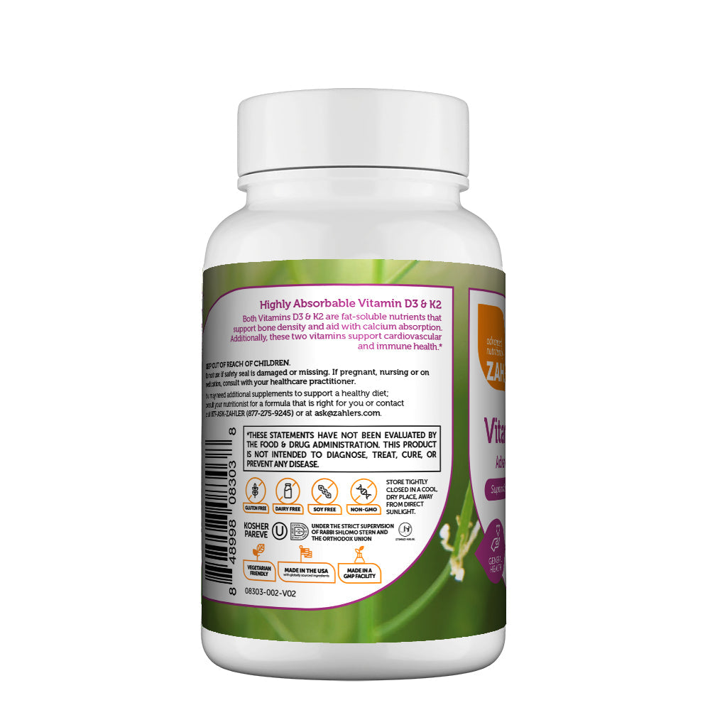 Vitamin D3 & K2 Capsules