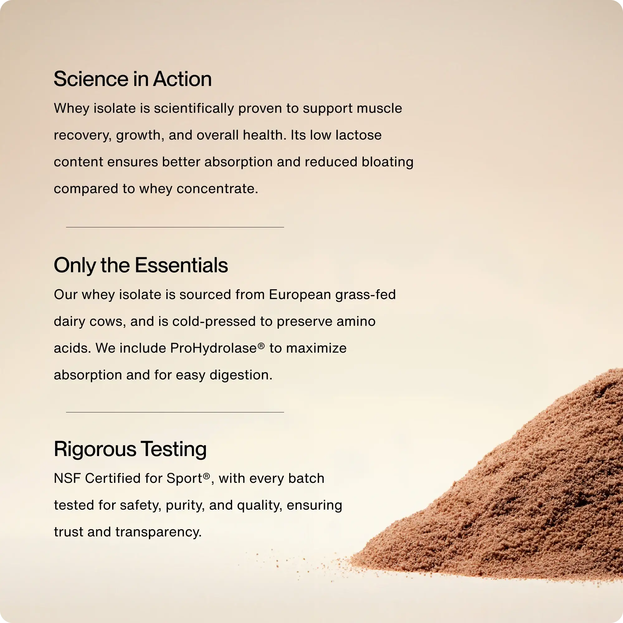 Grass-Fed Whey Protein Isolate Powder
