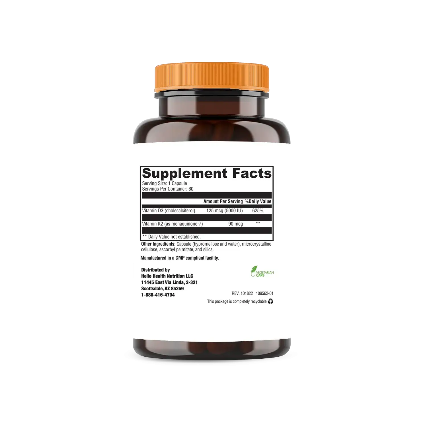 K2-D3 5000 60 Capsules