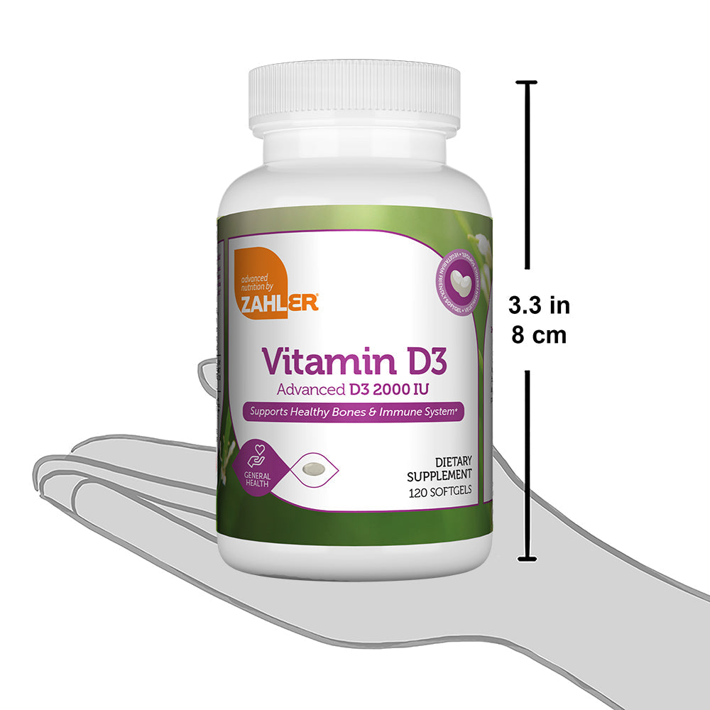 Vitamin D3 Softgels 2000 IU