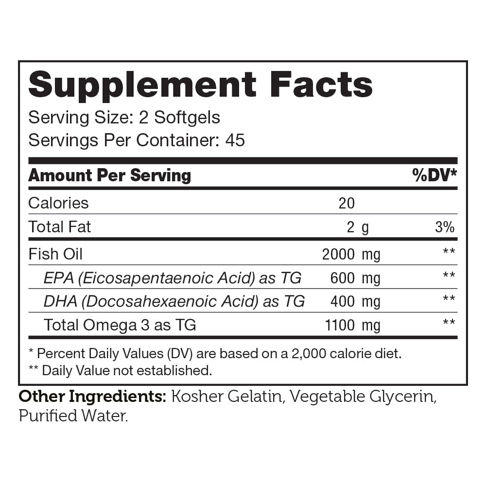 Omega 3 Platinum