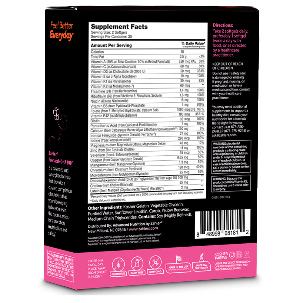 Prenatal +DHA 300